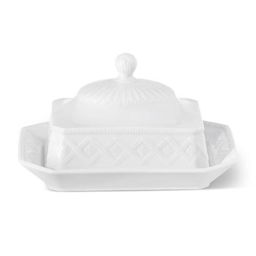KPM Kurland Weiß Butterdose