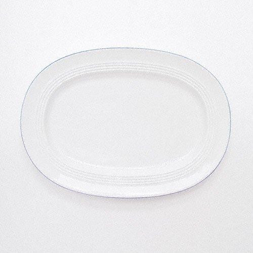 Friesland Jeverland Kleine Brise Platte oval 36 x 24 cm