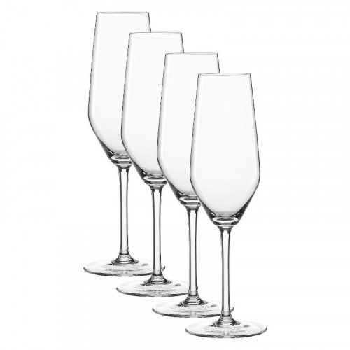 Spiegelau Gläser Style Champagnerglas / Sekt Glas Set 4-tlg. 240 ml