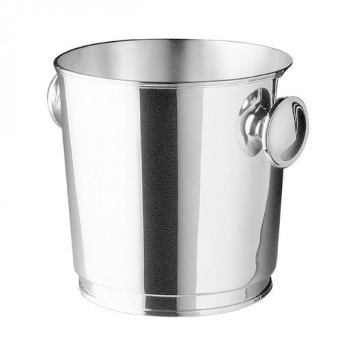 Robbe & Berking Tafelgeräte 925 Sterling Silber Champagnerkühler mit Griffen d: 20 cm / h: 20 cm