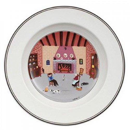 Villeroy & Boch Design Naif Suppenteller Kamin 21 cm