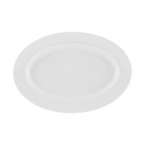 Friesland La Belle Weiß Platte / Sauciere-Unterteil 24,5x16,5 cm