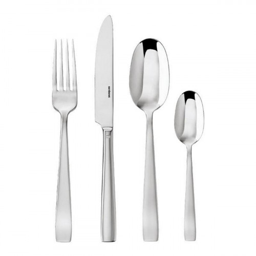 Sambonet Flat - Edelstahl 18/10 Besteckset 24-tlg. Vollheft / Monoblock