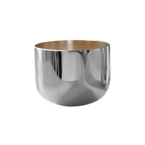 Robbe & Berking Alta 925 Sterling Silber Becher innen vergoldet d: 6,8 cm / h: 6,5 cm
