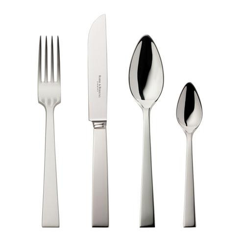 Robbe & Berking Riva 925 Sterling Silber Menübesteck 4-tlg.