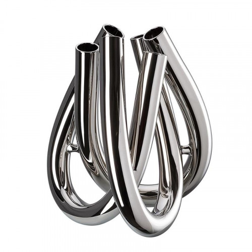 Rosenthal studioline Triu Vase silber 22 cm