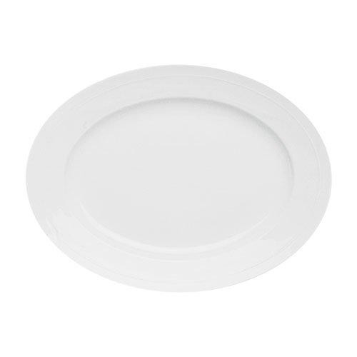 Fürstenberg Herzog Ferdinand Weiß Platte oval 31,5 cm