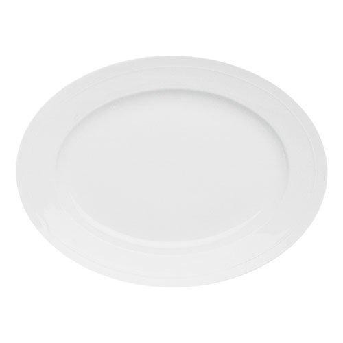 Fürstenberg Herzog Ferdinand Weiß Platte oval 35,5 cm