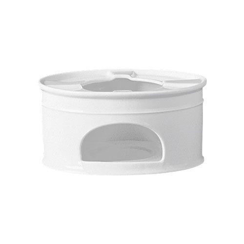 Fürstenberg Herzog Ferdinand Weiß Stövchen mit Einsatz 15 cm