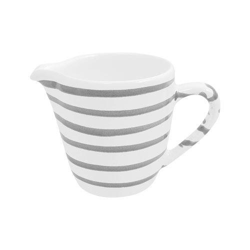 Gmundner Keramik Graugeflammt Milchgießer Gourmet 0,2 L / h: 8,1 cm
