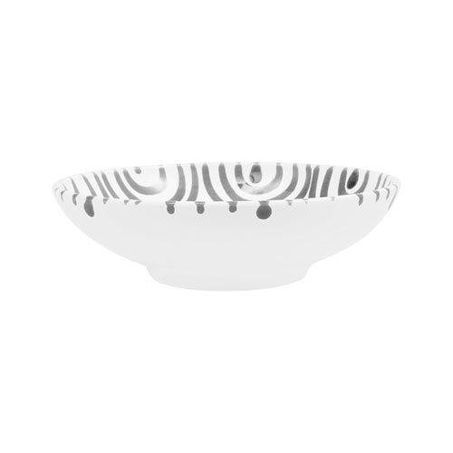 Gmundner Keramik Graugeflammt Schale groß d: 17 cm / h: 4,8 cm / 0,2 L