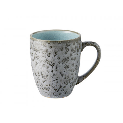 Bitz Gastro grey / light blue Becher mit Henkel 0,30 L / h: 10 cm
