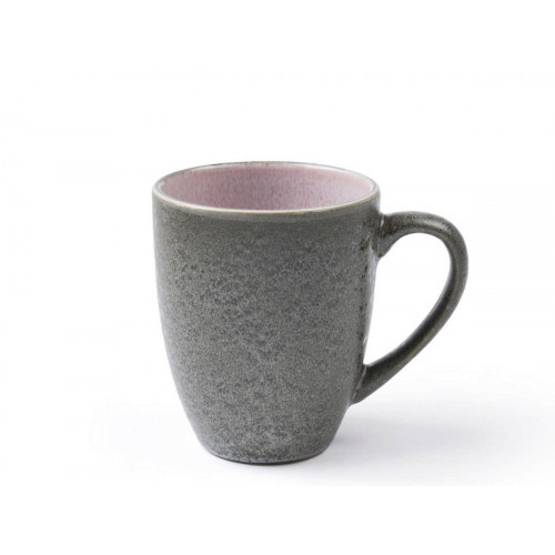 Bitz Gastro grey / light pink Becher mit Henkel 0,30 L / h: 10 cm