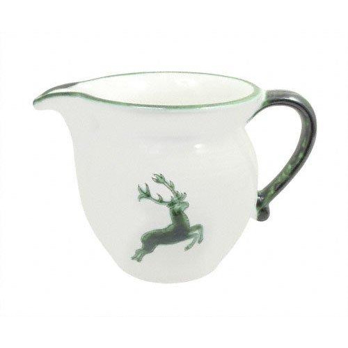 Gmundner Keramik Grüner Hirsch Milchgießer glatt 0,5 L / h: 10,8 cm