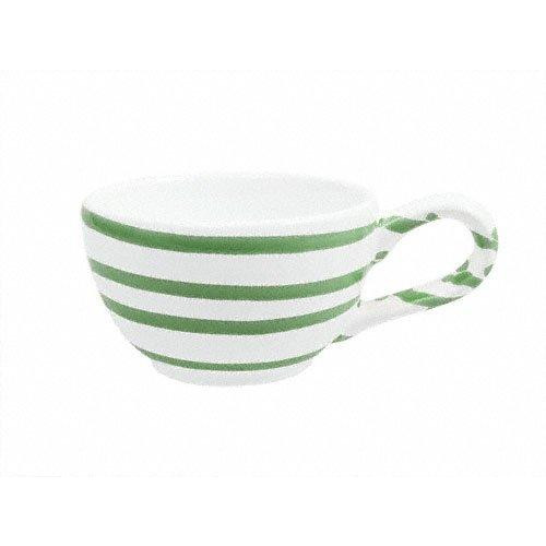 Gmundner Keramik Grüngeflammt Mokka-/Espresso-Obertasse glatt 0,06 L / h: 4,1 cm