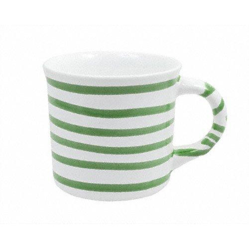 Gmundner Keramik Grüngeflammt Kaffeehäferl glatt 0,24 L / h: 7,8 cm