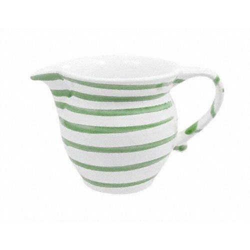 Gmundner Keramik Grüngeflammt Milchgießer glatt 0,3 L / h:9,5 cm