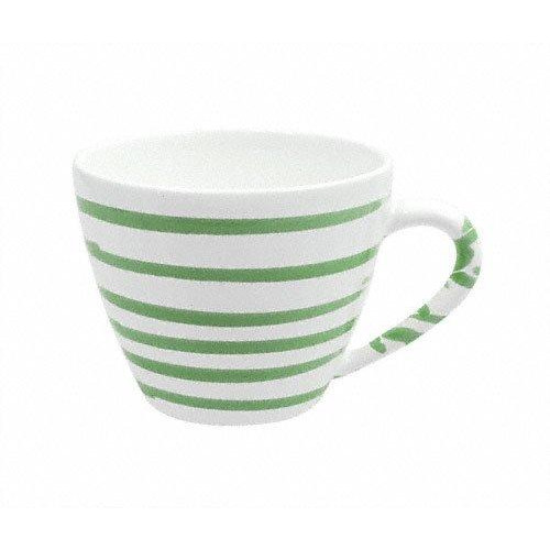 Gmundner Keramik Grüngeflammt Kaffee-Obertasse Gourmet 0,2 L / h: 7,5 cm