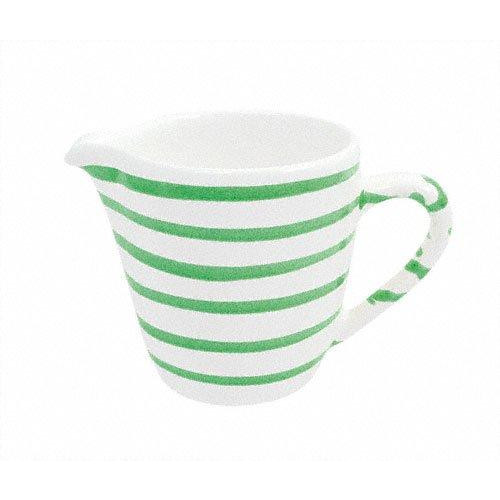 Gmundner Keramik Grüngeflammt Milchgießer Gourmet 0,2 L / h: 8,1 cm