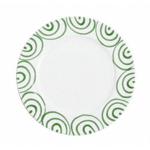 Gmundner Keramik Grüngeflammt Speiseteller Gourmet d: 29 cm / h: 2,2 cm