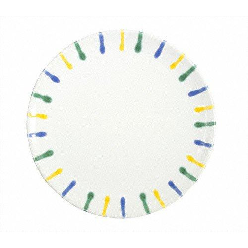 Gmundner Keramik Buntgeflammt Speiseteller Cup 25 cm