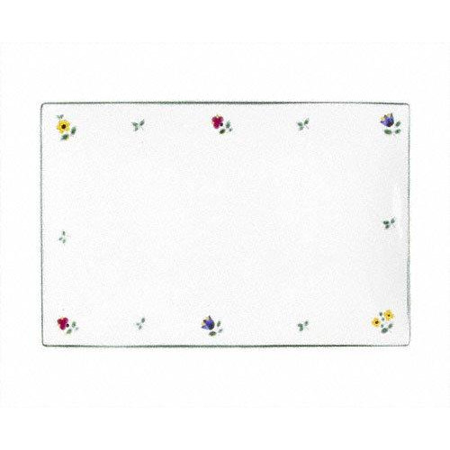 Gmundner Keramik Streublumen Platte rechteckig 30 x 20 cm