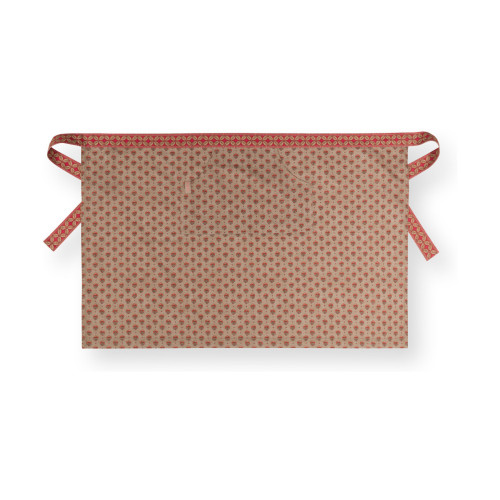 Pip Studio Blooming Tales Dark Red Schürze 60x100 cm