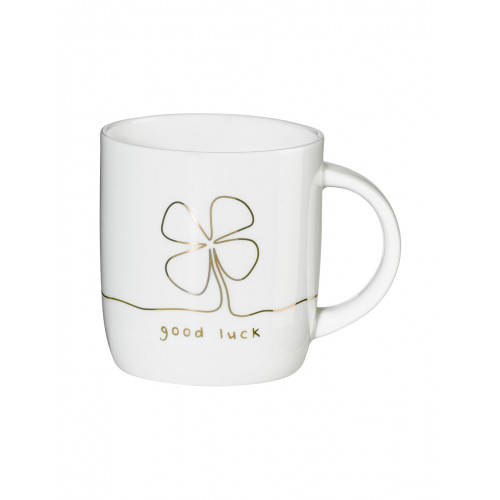 ASA Linia Becher mit Henkel - Good luck 0,35 L