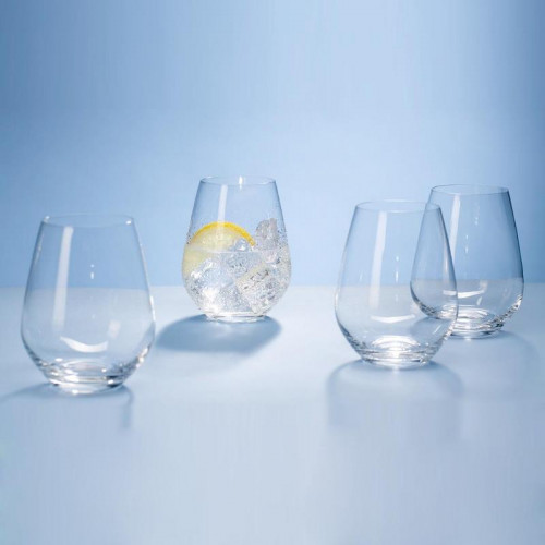 Villeroy & Boch Ovid Kristallglas Wasserglas Set 4-tlg. 0,42 L / h: 109 mm