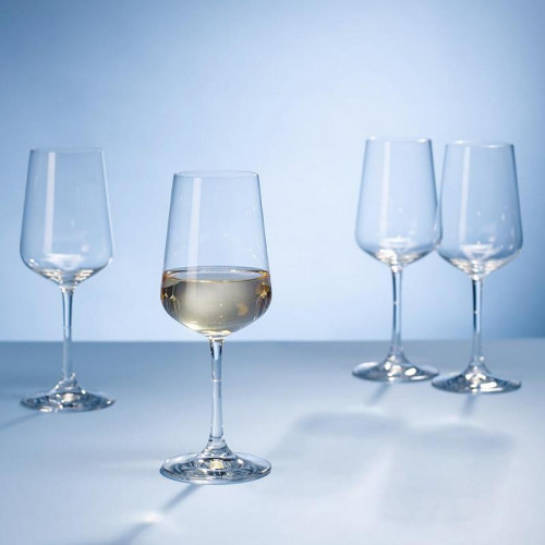 Villeroy & Boch Ovid Kristallglas Weißweinglas Set 4-tlg. 0,38 L / h: 214 mm