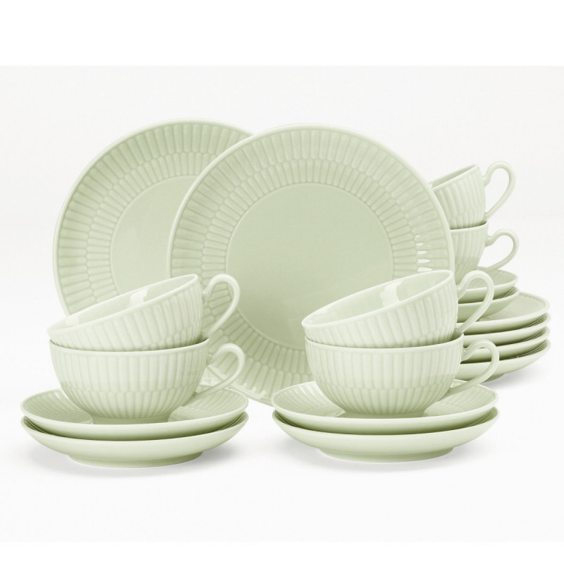 Seltmann Weiden Amina Frühstücks-Set 18-teilig Weiß - DS