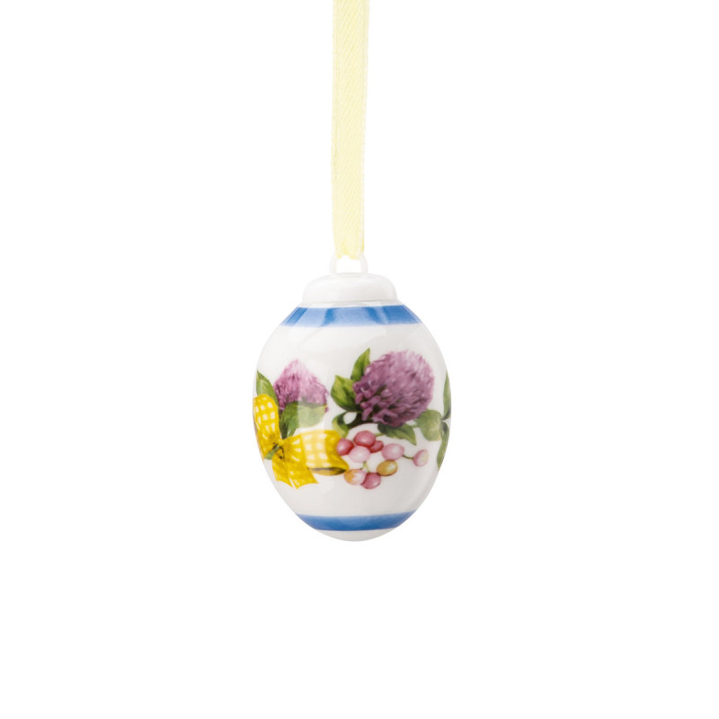 Hutschenreuther Frühlingswiese Porzellan-Mini-Ei Klee 5 cm