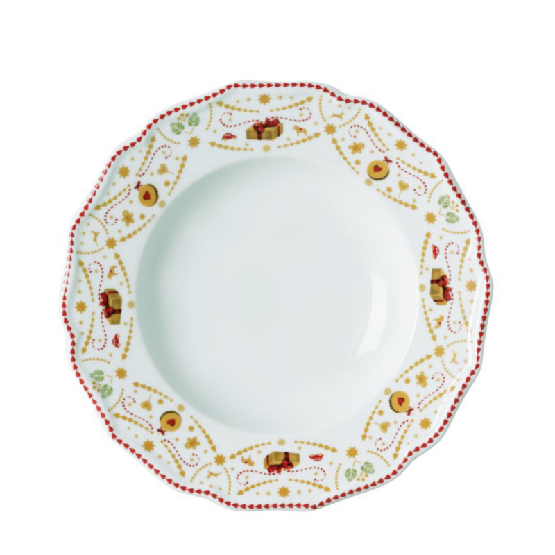 Hutschenreuther Assiette Plate 22 Cm Christmas Love Red