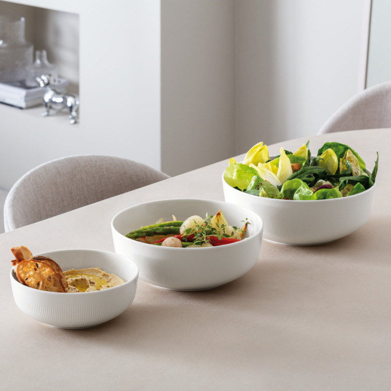 Villeroy & Boch Afina Dipschaaltje 8,5 Cm - Stijlvol Reliëf, Magnetron- En Vaatwasmachinebestendig