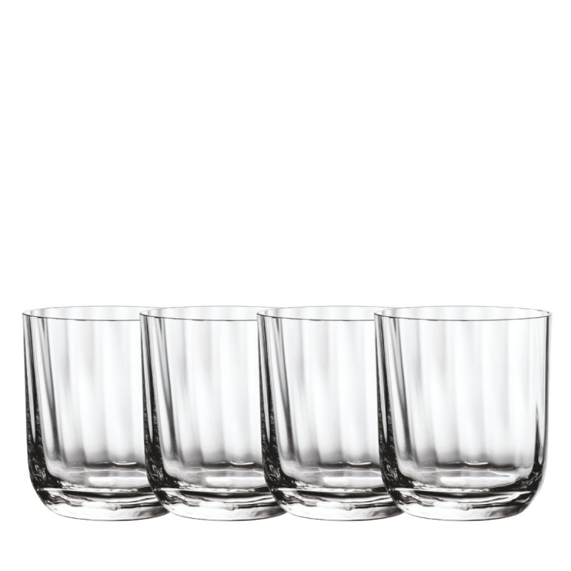 Villeroy & Boch Rose Garden Glas Wasserglas Set 4-tlg. 0,25 L
