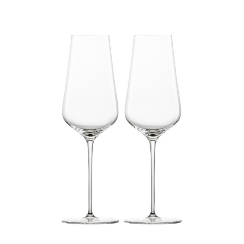 Zwiesel Glas Duo Champagnerglas mit Moussierpunkt Set 2-tlg. 0,38 L