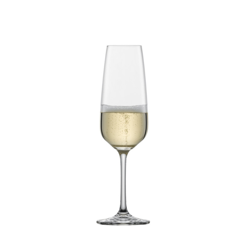 SCHOTT ZWIESEL Sektglas Bar Special (4er-Set), Formschöne Sektgläser Mit Moussierpunkt