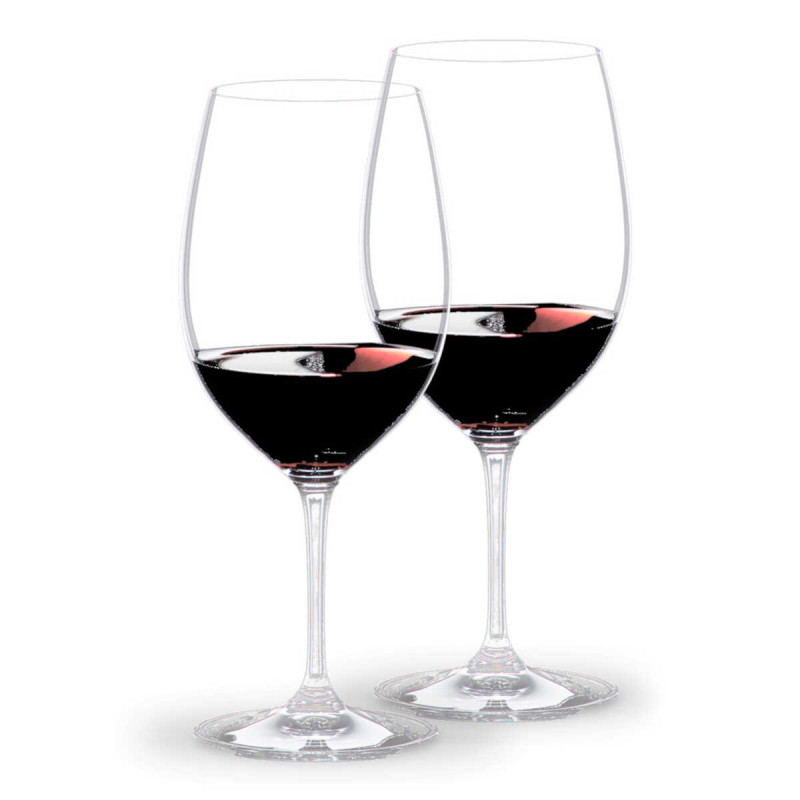 Riedel: Vinum Set de 2 verres Cabernet sauvignon/Merlot 60 cl