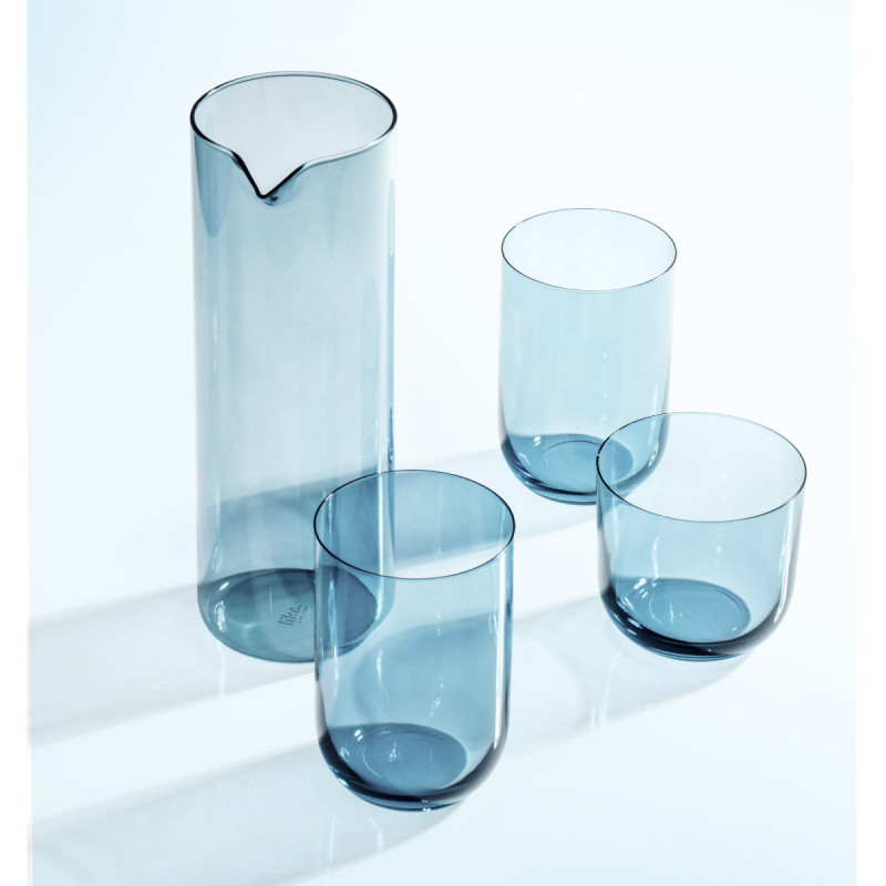 Villeroy & Boch Artesano Glazen karaf met deksel, 1 liter, karaf, waterkaraf, voor ijsthee, water en sap, kan transparant, borosilicaatglas : Villeroy & Boch