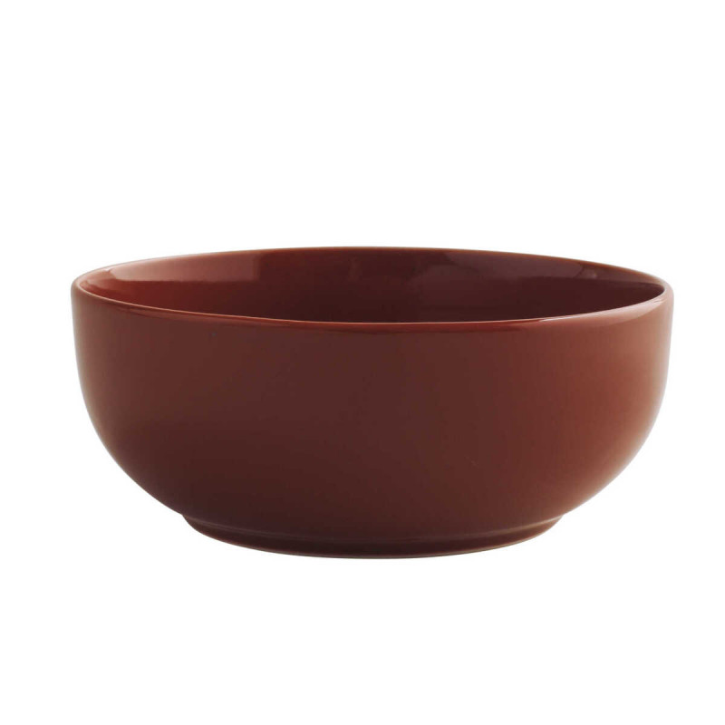 KAHLA Homestyle Milchkaffeetasse 0,30 L - Dickwandige Porzellantasse In Siena Rot