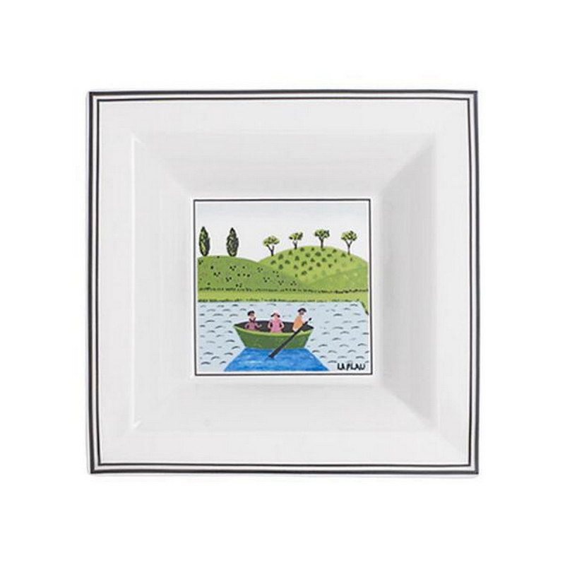 Villeroy & Boch Schale Design Naif – Quadratisch 14x14 Cm, Premium Porzellan, Spülmaschinenfest, Für Gastronomie