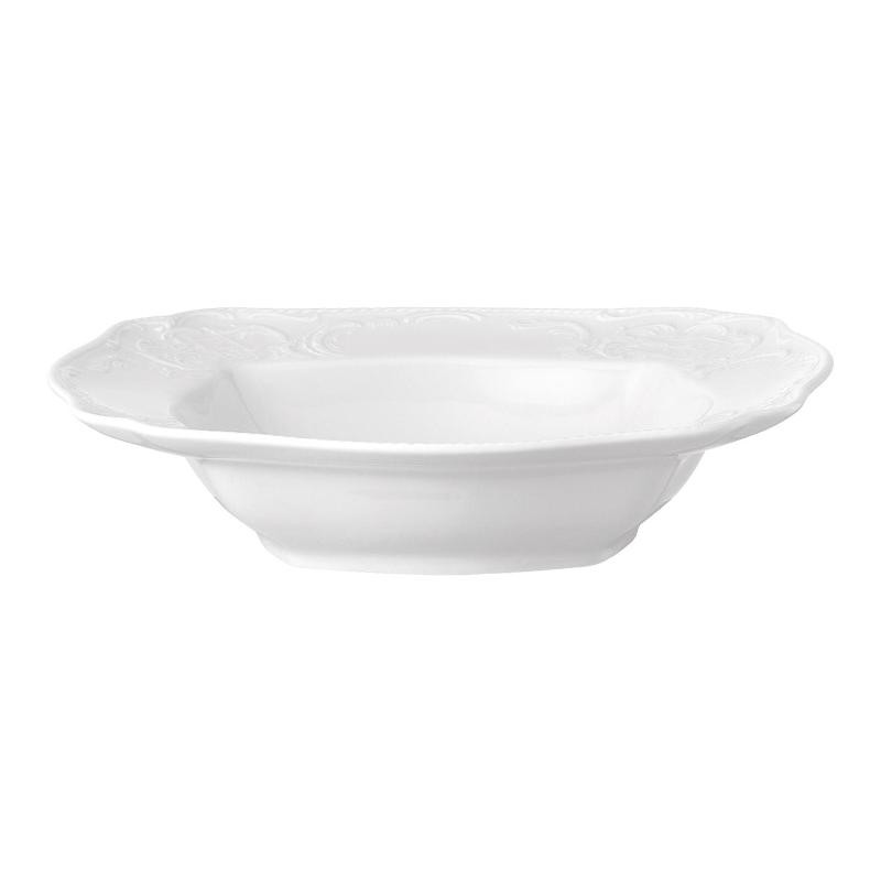 Rosenthal Sanssouci Piatto Fondo Bianco 23 Cm | Porcellana Premium, Lavabile In Lavastoviglie E Microonde, 10480-800001-10323