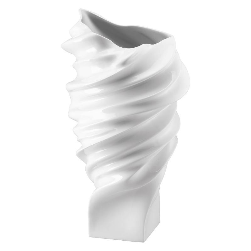 Rosenthal studioline Squall Vase weiß glasiert 40 cm