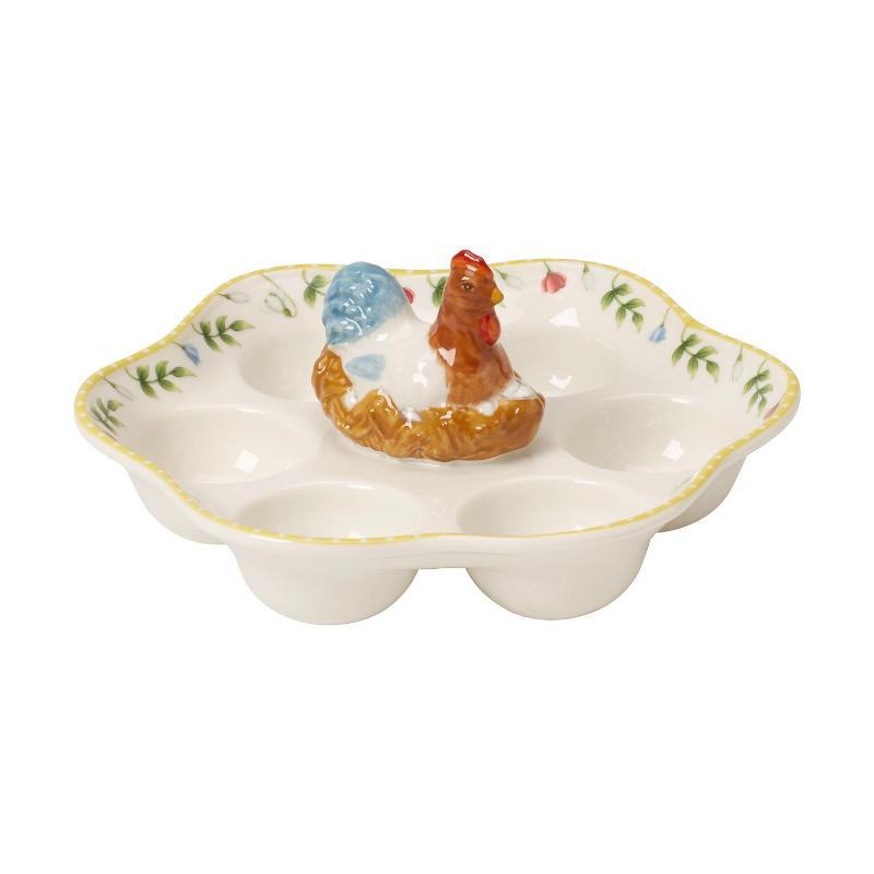 Villeroy & Boch Spring Awakening Eierteller Hahn & Henne 20 cm