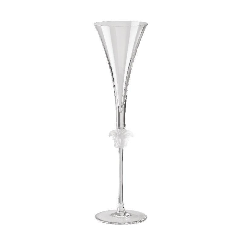 advocaat Overjas voorkomen Rosenthal Versace Medusa Lumiere Sektflöte Glas 0,20 L