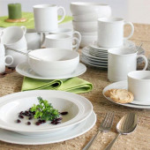 Friesland Jeverland Weiß Kombi-Service 42 tlg.