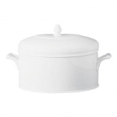 Fürstenberg Herzog Ferdinand Weiß Schüssel mit Deckel 1,8 L