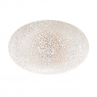 Seltmann Weiden Liberty Krakelee Servierplatte oval 31,5 cm
