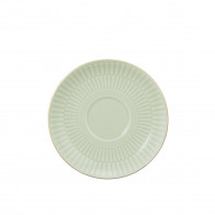 Seltmann Weiden Amina Seladon Goldrand Kombi-Untertasse klein 12 cm
