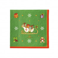 Hutschenreuther Happy Wintertime Servietten 33 cm 20 Stück